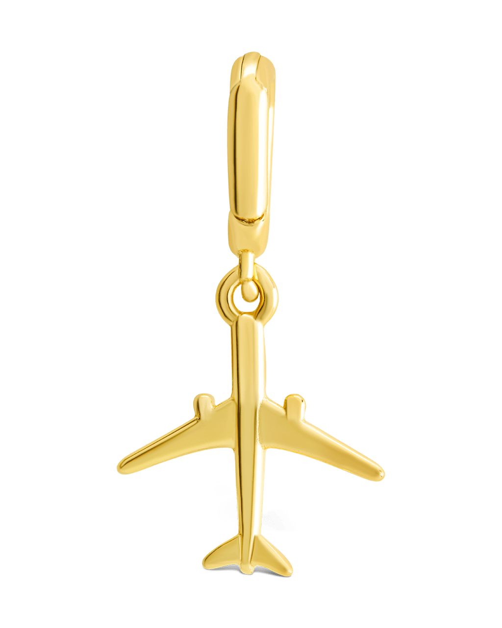 Sterling Silver Airplane Charm - Sterling Forever