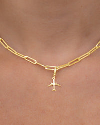 Sterling Silver Airplane Charm - Sterling Forever