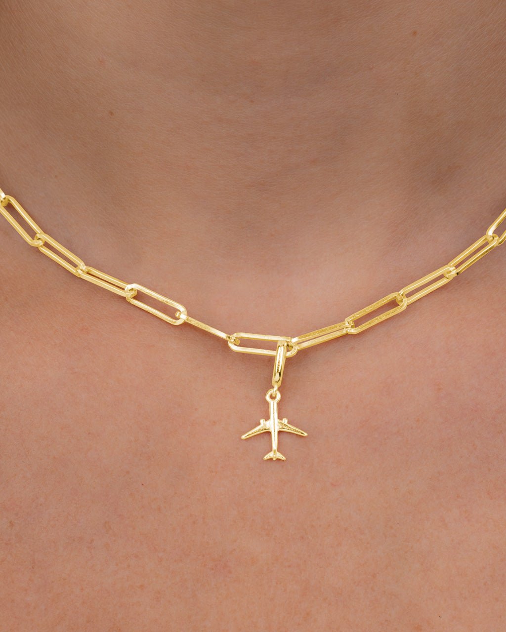 Sterling Silver Airplane Charm - Sterling Forever