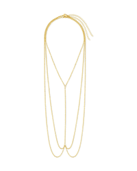 Sloan Layered Body Chain - Sterling Forever