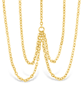 Sloan Layered Body Chain - Sterling Forever
