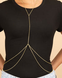 Sloan Layered Body Chain - Sterling Forever