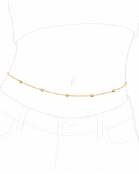 Patience Beaded Body Chain - Sterling Forever