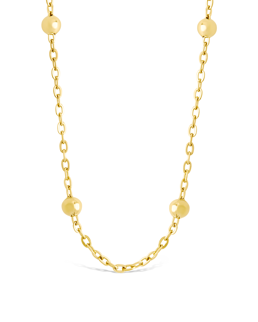 Magdalene Beaded Link Body Chain - Sterling Forever