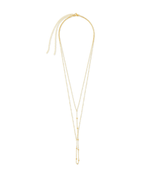 Myrna Beaded Layered Body Chain - Sterling Forever