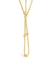 Myrna Beaded Layered Body Chain - Sterling Forever