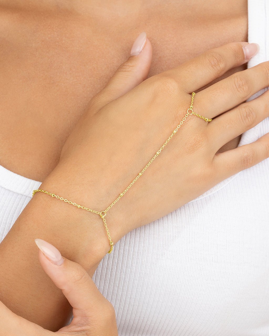 Kylie Hand Chain - Sterling Forever