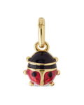 Sterling Silver Enamel Lady Bug Charm