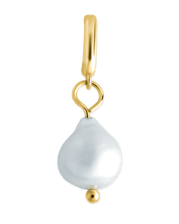 Sterling Silver Baroque Pearl Charm - Sterling Forever