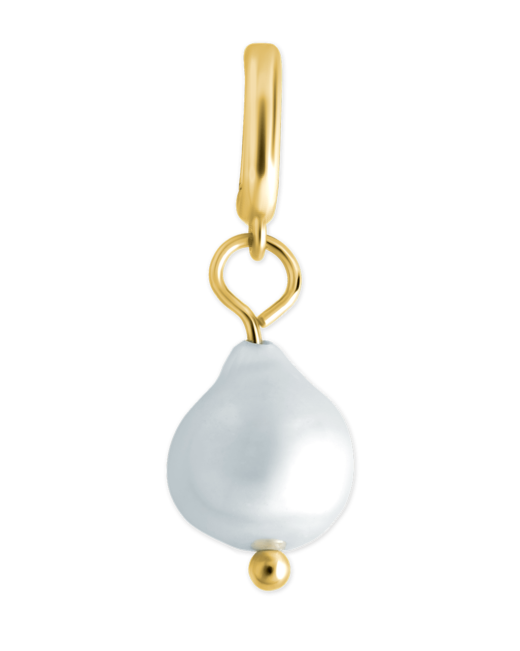 Sterling Silver Baroque Pearl Charm - Sterling Forever