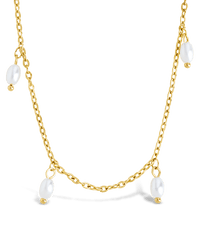 Celeste Pearl Body Chain - Sterling Forever