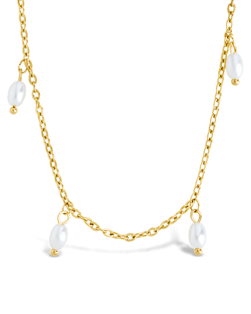Celeste Pearl Body Chain - Sterling Forever