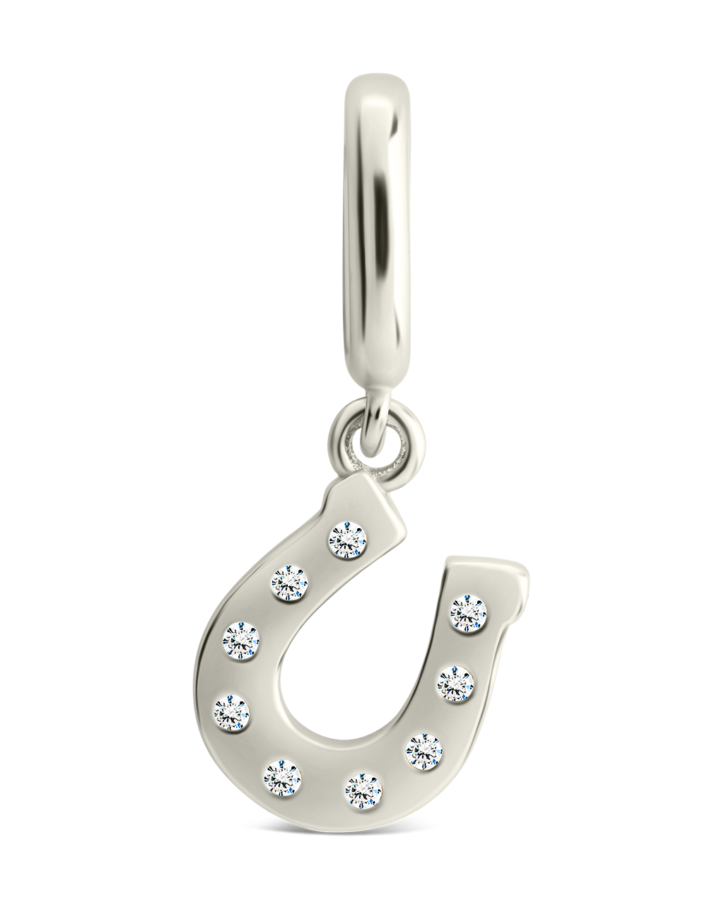 Sterling Silver Horseshoe Charm
