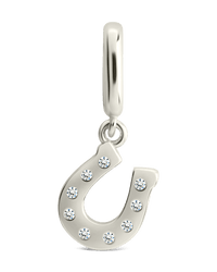 Sterling Silver Horseshoe Charm - Sterling Forever