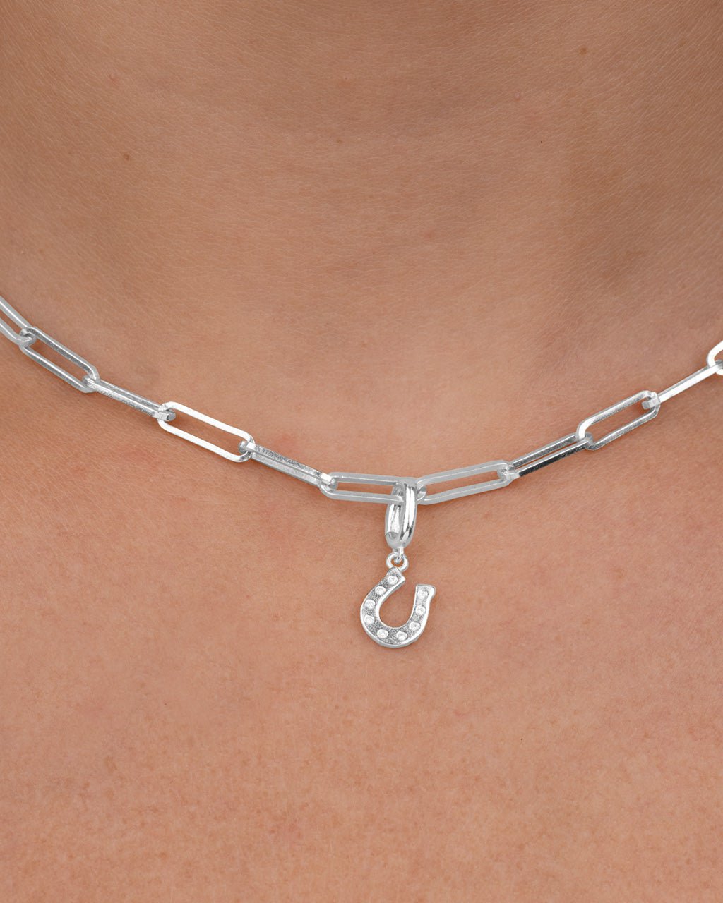 Sterling Silver Horseshoe Charm - Sterling Forever
