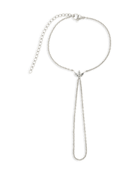 Amari Lotus CZ Hand Chain - Sterling Forever