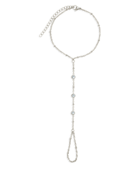 Elena CZ Hand Chain - Sterling Forever