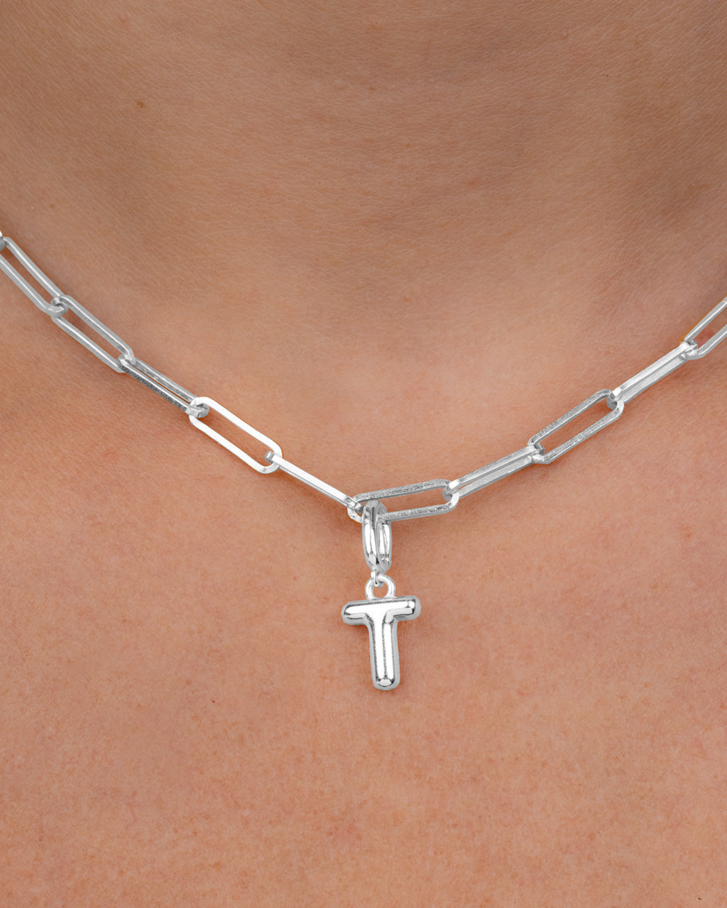 Sterling Silver Initial Charm