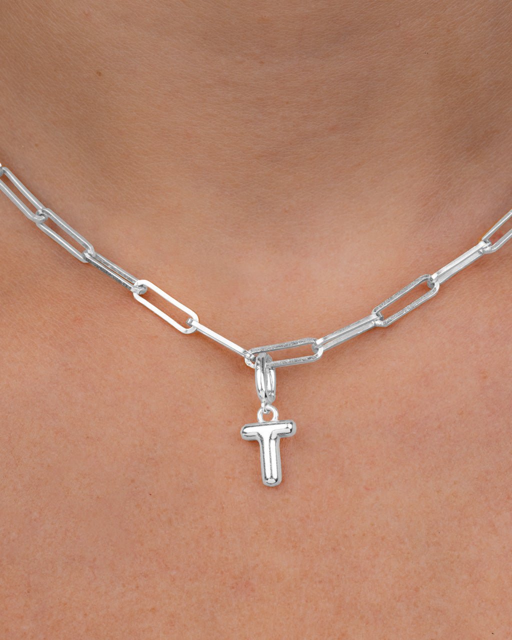 Sterling Silver Initial Charm - Sterling Forever