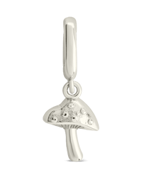 Sterling Silver Mushroom Charm - Sterling Forever