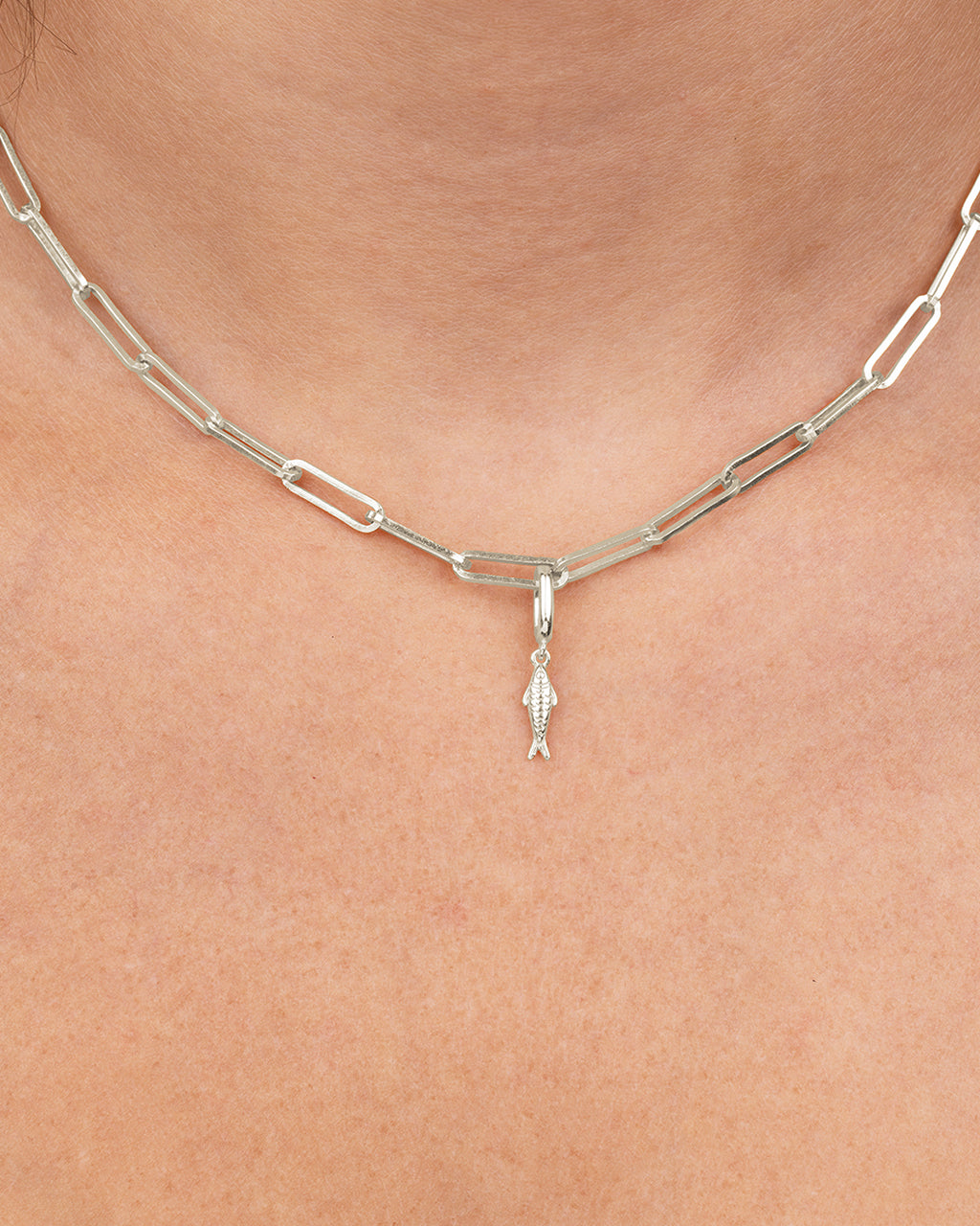 Sterling Silver Fish Charm