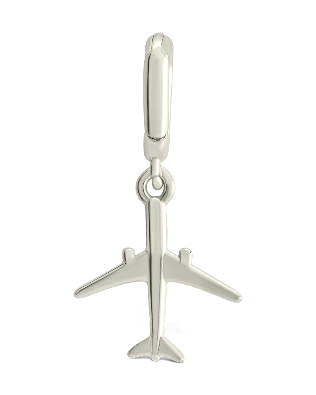 Sterling Silver Airplane Charm - Sterling Forever