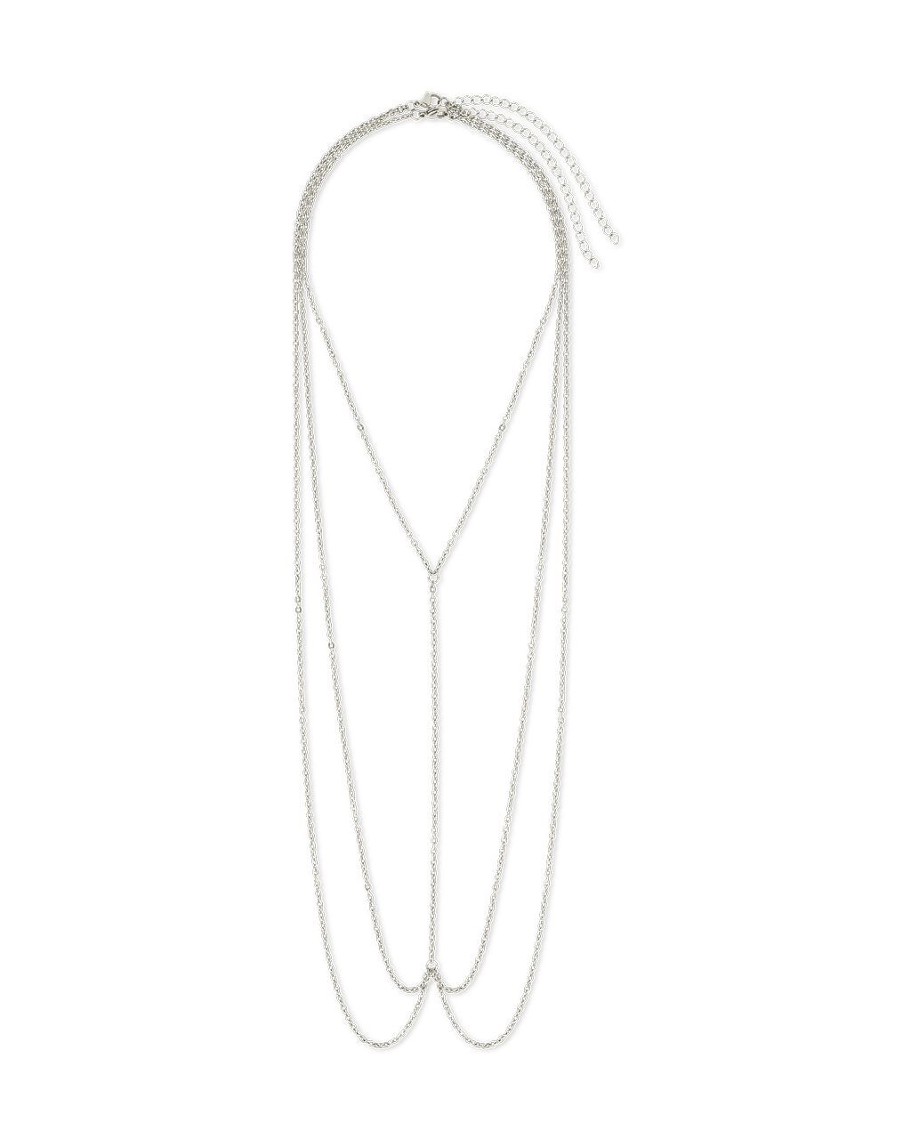 Sloan Layered Body Chain - Sterling Forever