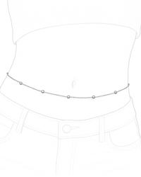 Patience Beaded Body Chain - Sterling Forever