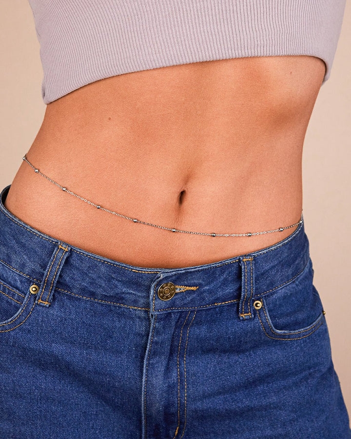 Magdalene Beaded Link Body Chain