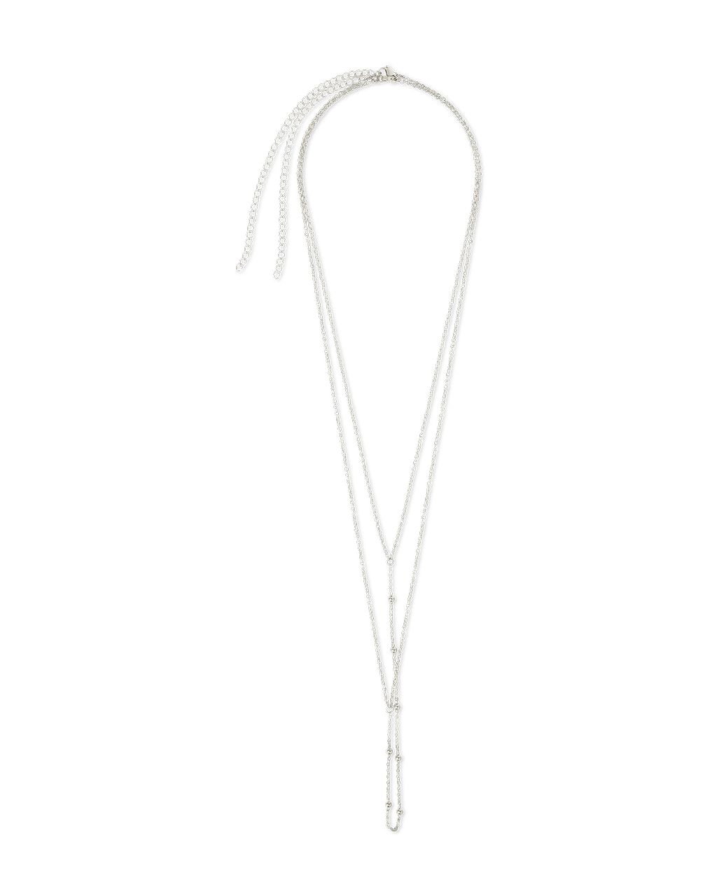 Myrna Beaded Layered Body Chain - Sterling Forever
