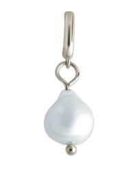 Sterling Silver Baroque Pearl Charm - Sterling Forever