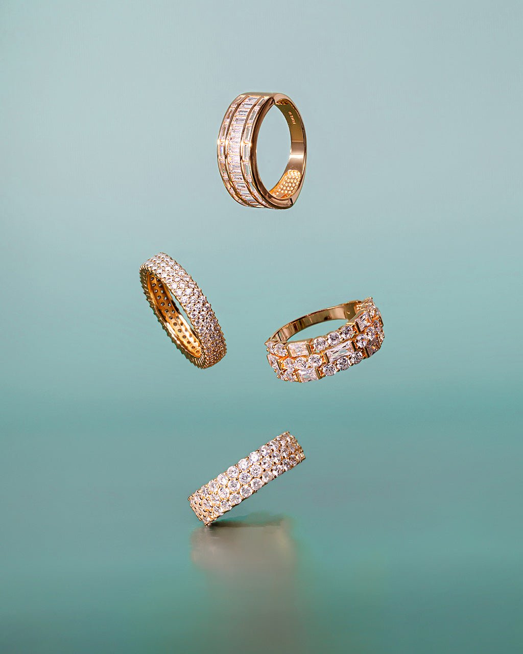 Sterling Silver Kornelia Eternity Ring - Sterling Forever