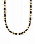 Georgia Black CZ Tennis Necklace