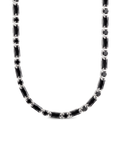 Georgia Black CZ Tennis Necklace