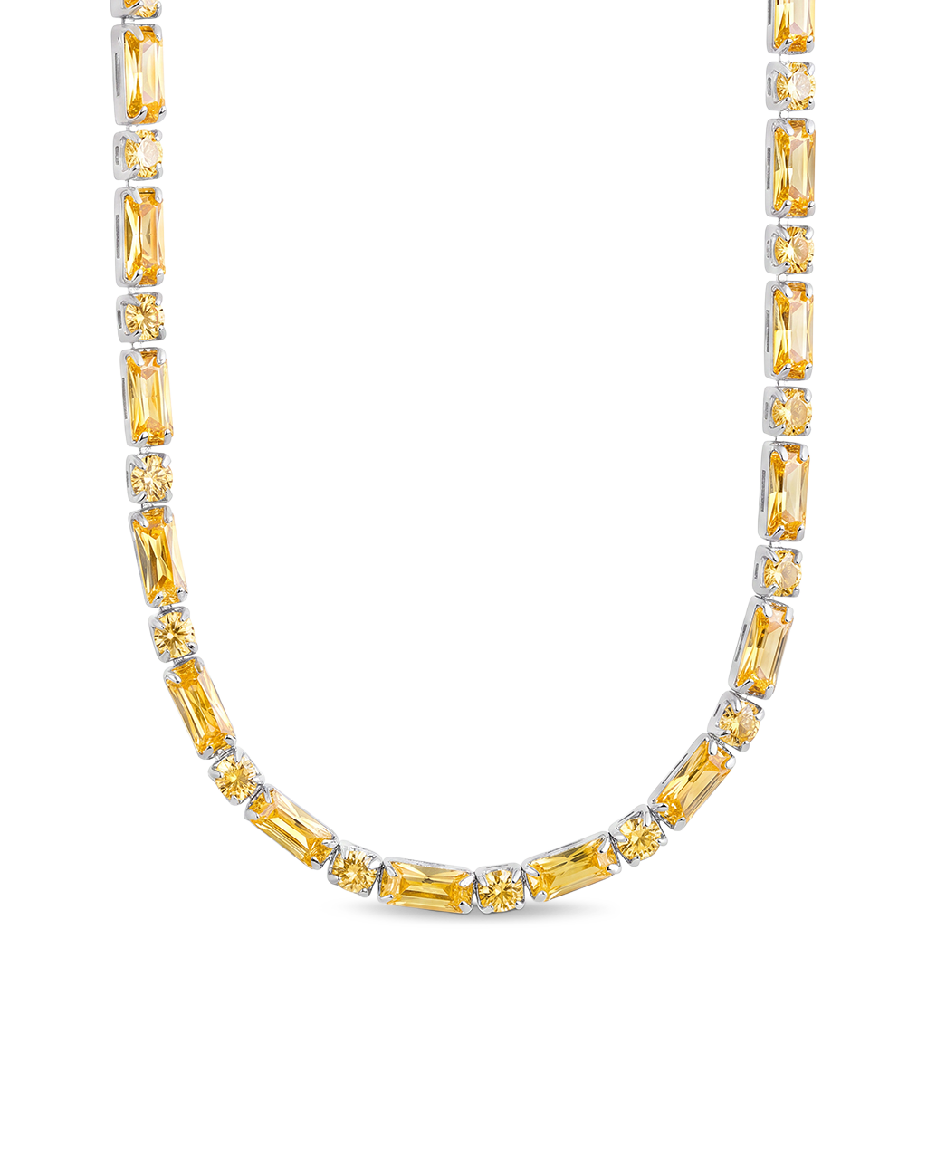 Georgia Canary CZ Tennis Bundle