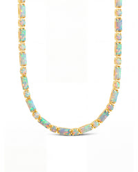 Georgia Opal Tennis Necklace