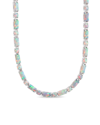 Georgia Opal Tennis Necklace
