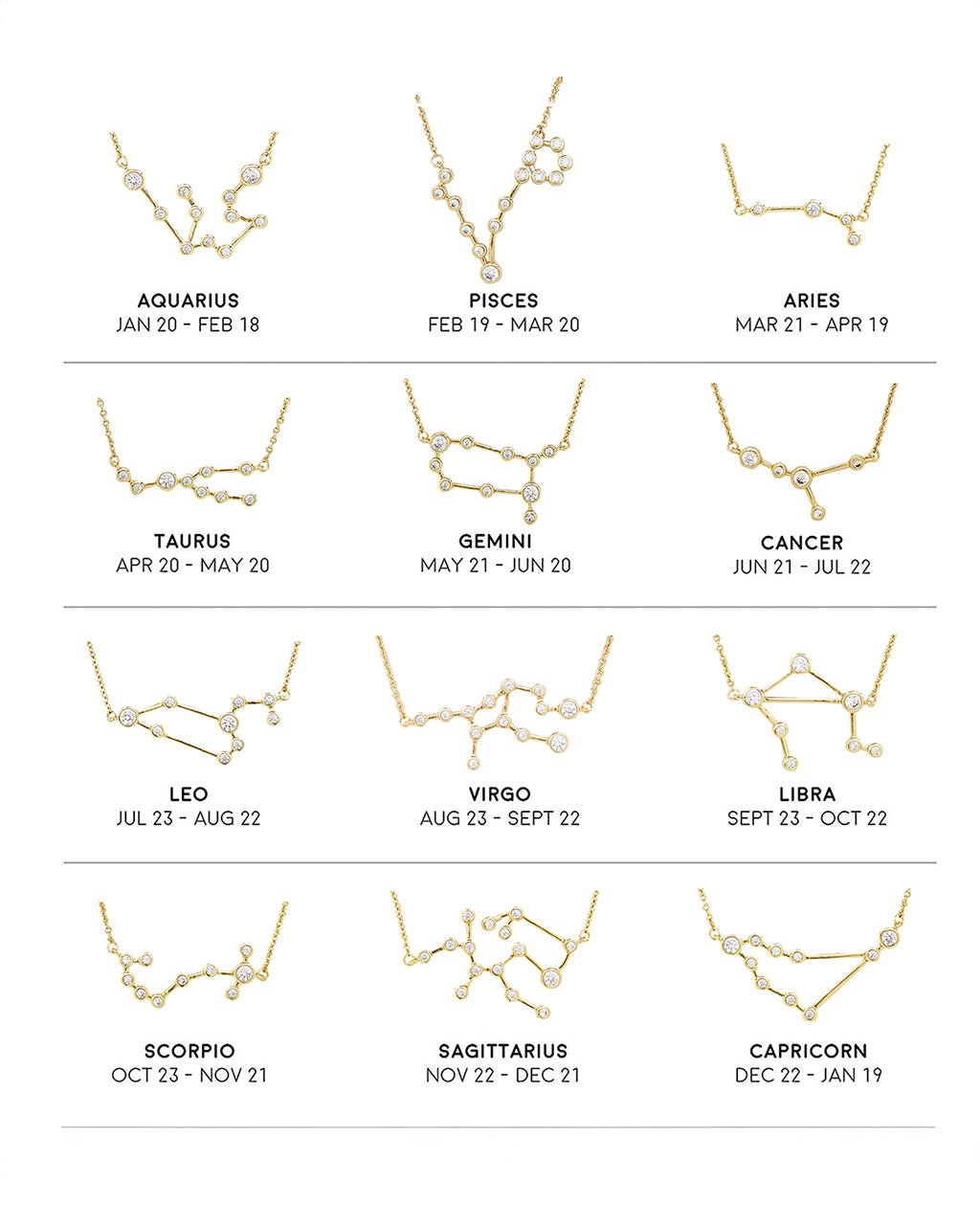 Sterling Silver 'When Stars Align' Constellation Necklace - Sterling Forever