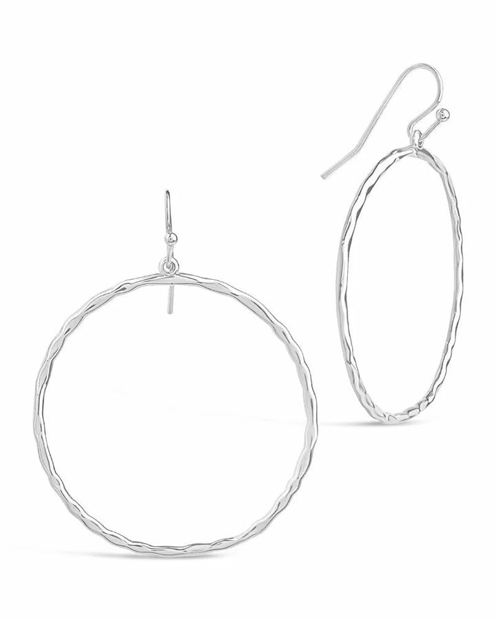 Gold and Silver Dangle Earrings
