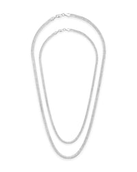 Sterling Silver Herringbone Chain - Sterling Forever