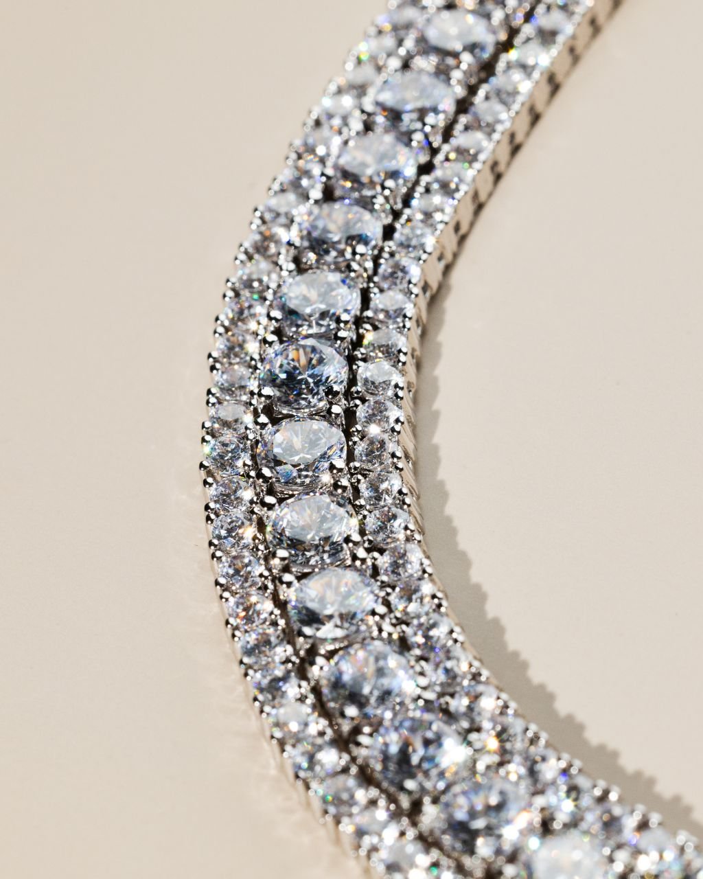 Jadon Adjustable CZ Tennis Necklace - Sterling Forever
