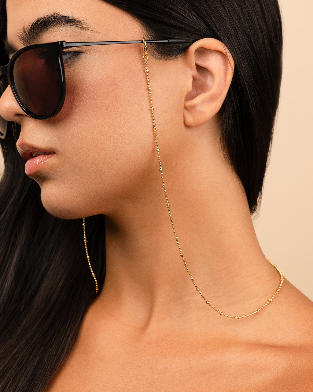 Delicate Beaded Sunglass Chain