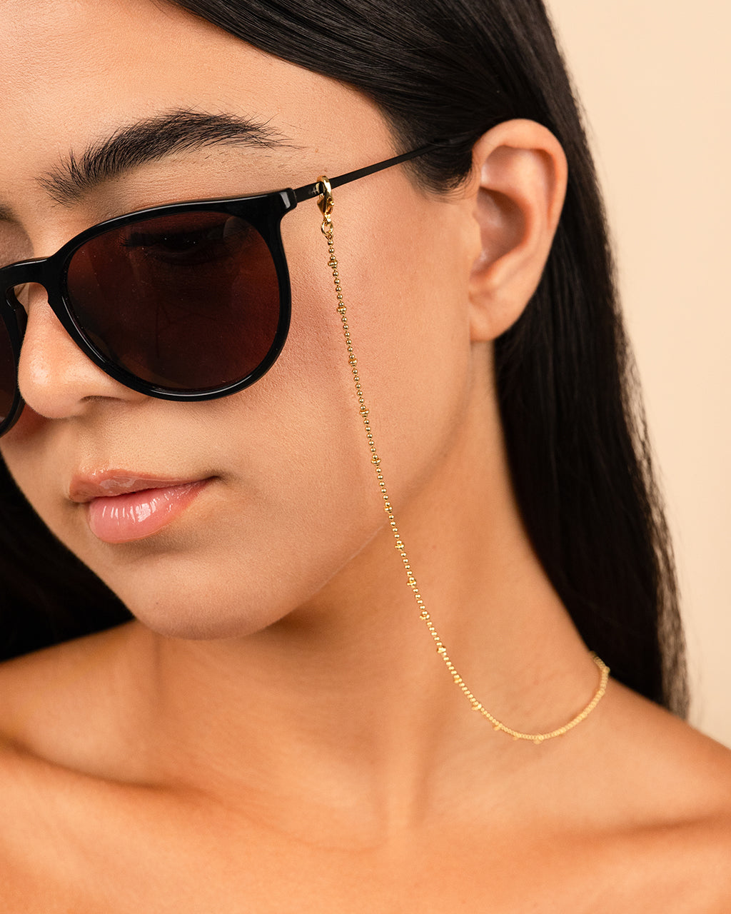 Delicate Beaded Sunglass Chain