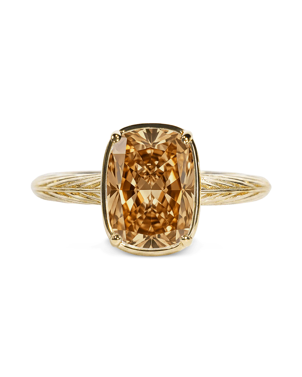 Champagne mini ring – gold