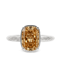 Champagne mini ring – silver