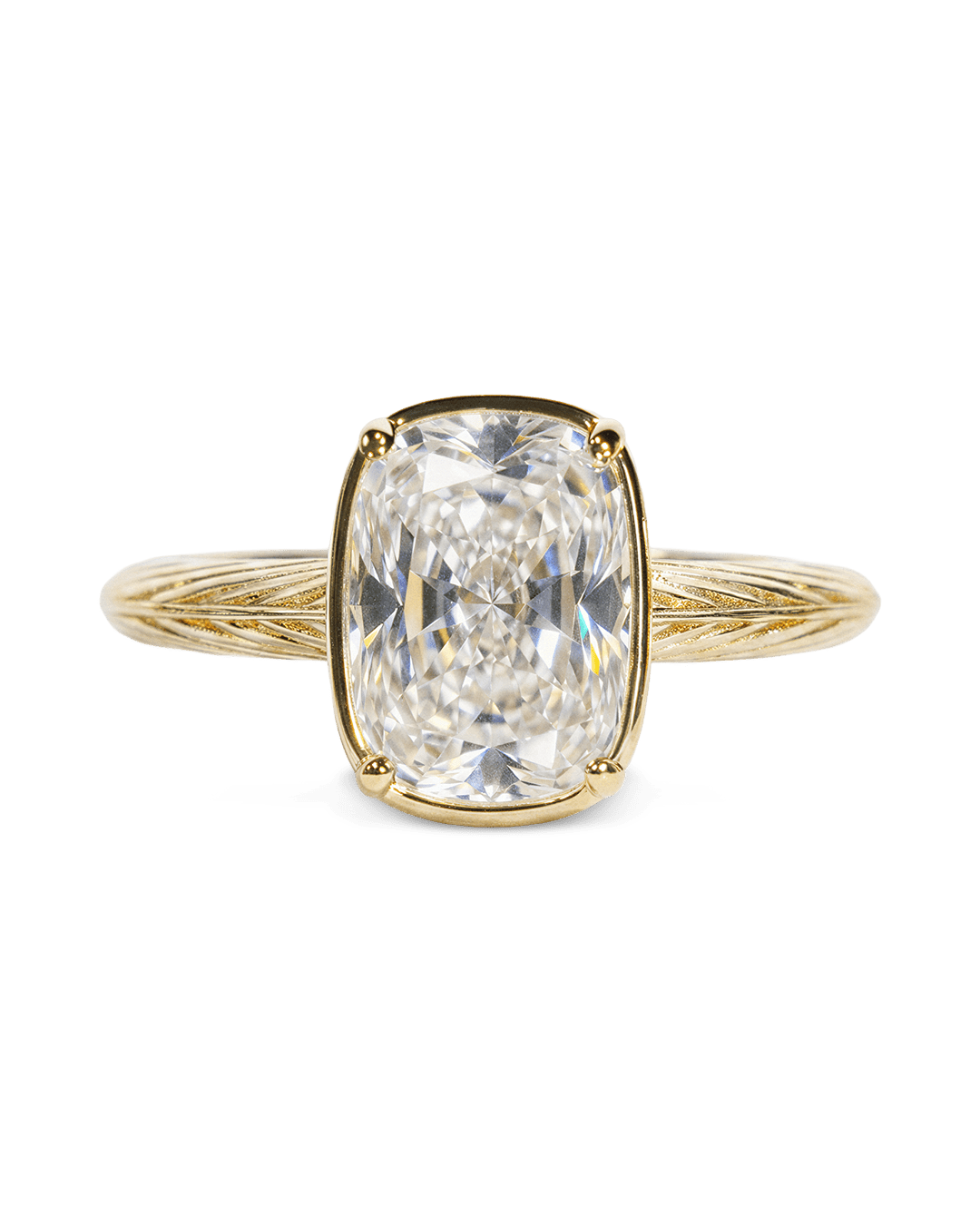 Sterling Silver Mini Elongated Cushion Ring - Sterling Forever