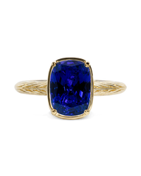 Sapphire mini ring – gold