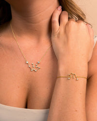 'When Stars Align' Constellation Necklace and Bracelet Set - Sterling Forever