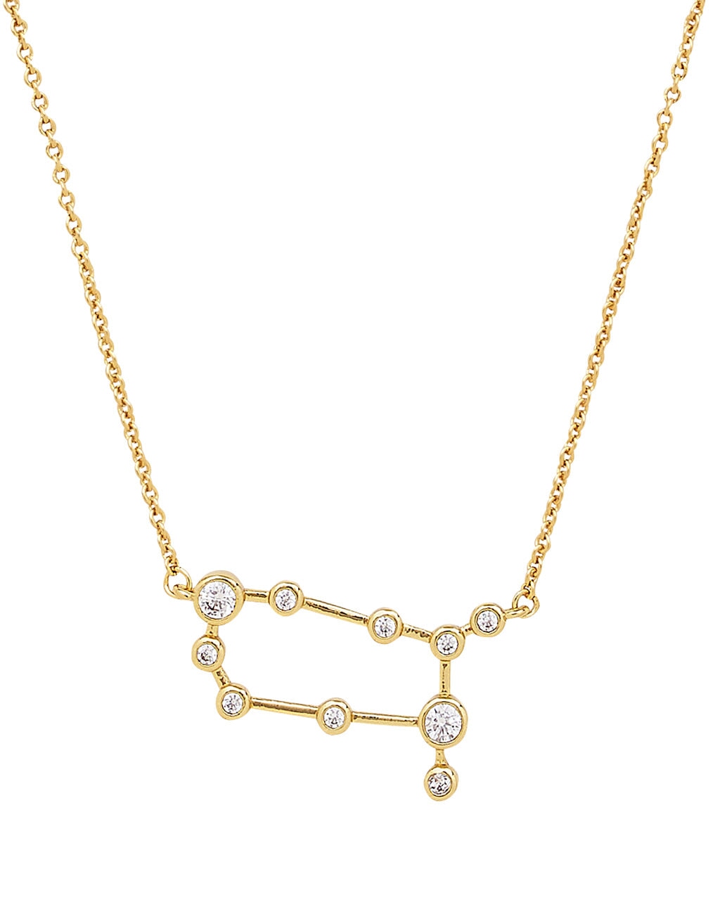 'When Stars Align' Constellation Necklace Necklace Sterling Forever Gold Gemini (May 21 - Jun 20) 