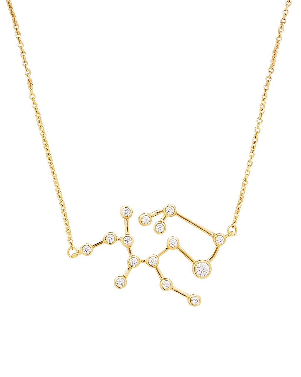 'When Stars Align' Constellation Necklace Necklace Sterling Forever Gold Sagittarius (Nov 22 - Dec 21) 